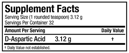 Allmax D-Aspartic Acid